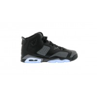 Подростковые кроссовки Jordan 6 Retro Black Cool Grey (GS)