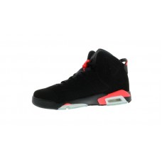 Подростковые Jordan 6 Retro Infrared Black (2014) (GS)