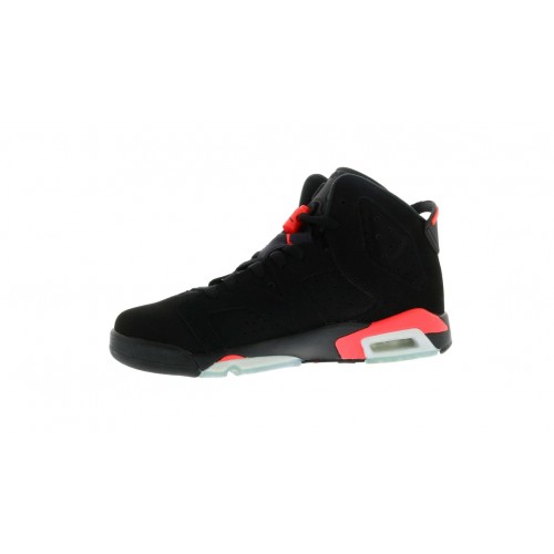 Кроссы Jordan 6 Retro Infrared Black (2014) (GS) - подростковая сетка размеров