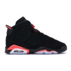 Подростковые кроссовки Jordan 6 Retro Black Infrared (2019) (GS)