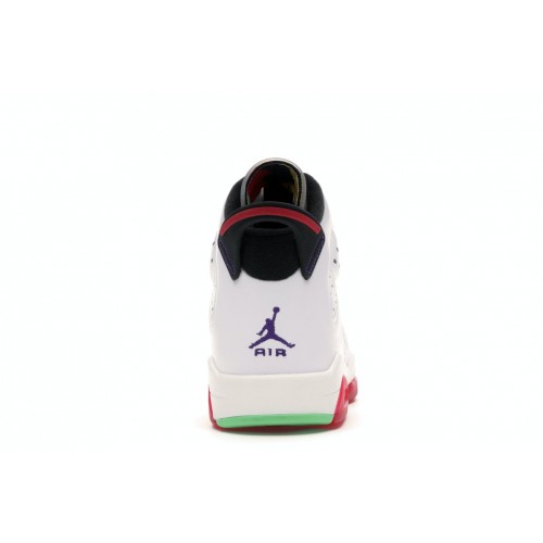 Кроссы Jordan 6 Retro Hare (GS) - подростковая сетка размеров