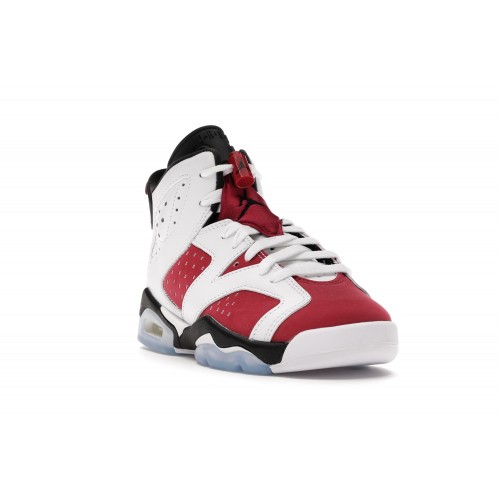Кроссы Jordan 6 Retro Carmine (2021) (GS) - подростковая сетка размеров