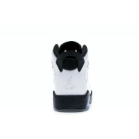 Подростковые Jordan 6 Retro White Jade Black (GS)