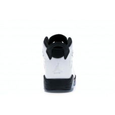 Подростковые Jordan 6 Retro White Jade Black (GS)