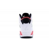 Подростковые Jordan 6 Retro Infrared White (2014) (GS)