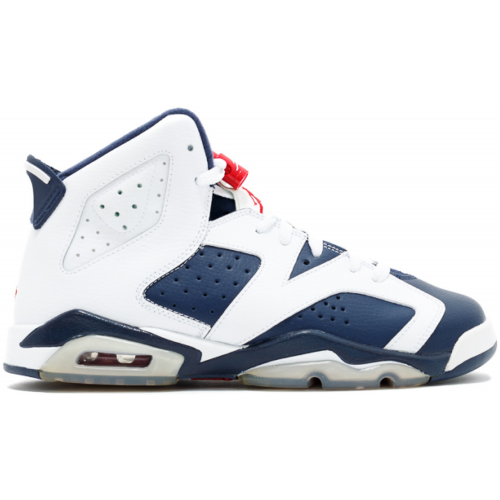 Кроссы Jordan 6 Retro Olympic (2012) (GS) - подростковая сетка размеров