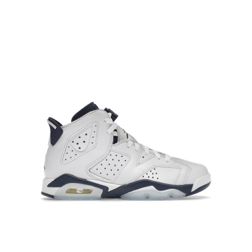 Кроссы Jordan 6 Retro Midnight Navy (2022) (GS) - подростковая сетка размеров