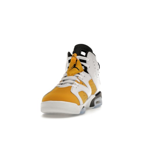 Кроссы Jordan 6 Retro Yellow Ochre (GS) - подростковая сетка размеров