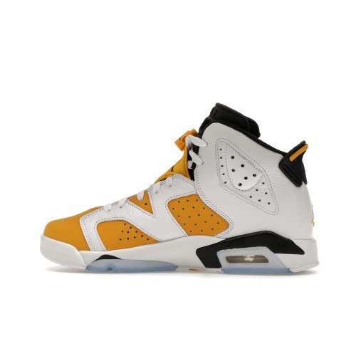 Кроссы Jordan 6 Retro Yellow Ochre (GS) - подростковая сетка размеров