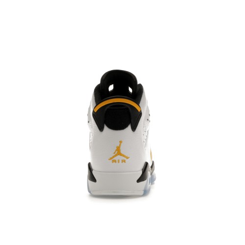 Кроссы Jordan 6 Retro Yellow Ochre (GS) - подростковая сетка размеров