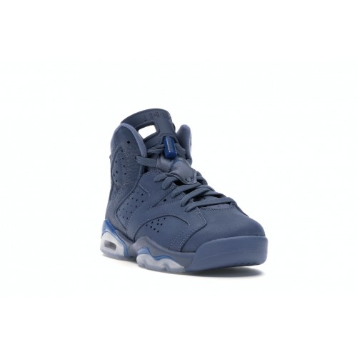 Кроссы Jordan 6 Retro Diffused Blue (GS) - подростковая сетка размеров