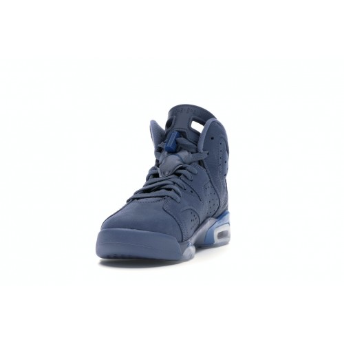 Кроссы Jordan 6 Retro Diffused Blue (GS) - подростковая сетка размеров