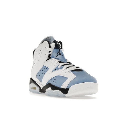 Кроссы Jordan 6 Retro UNC White (GS) - подростковая сетка размеров