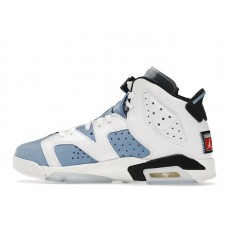 Подростковые Jordan 6 Retro UNC White (GS)