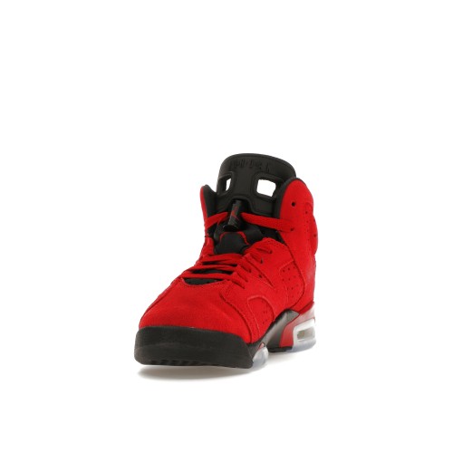 Кроссы Jordan 6 Retro Toro Bravo (GS) - подростковая сетка размеров