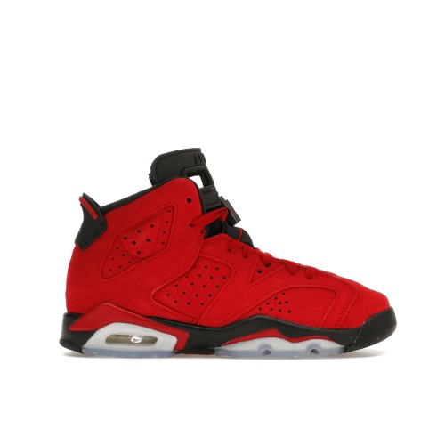 Кроссы Jordan 6 Retro Toro Bravo (GS) - подростковая сетка размеров