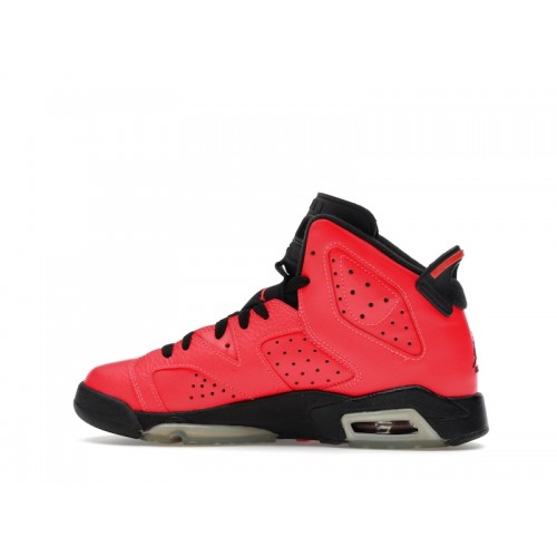 Air Jordan 6 Retro BG Infrared 23 - подростковая сетка размеров