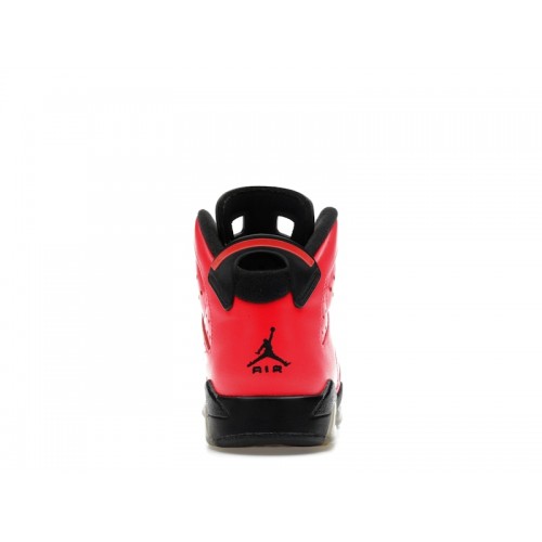 Air Jordan 6 Retro BG Infrared 23 - подростковая сетка размеров
