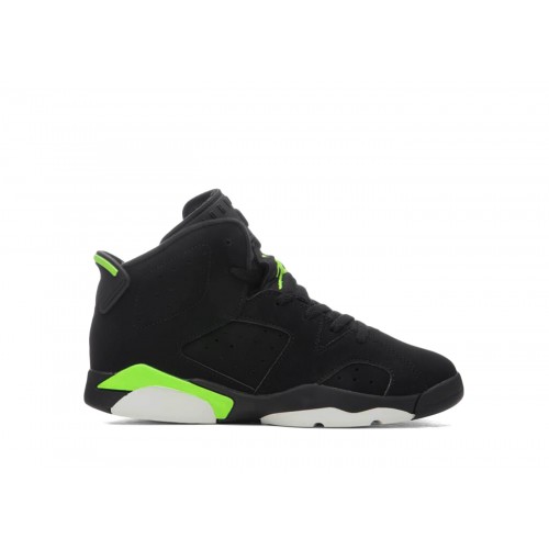 Кроссы Jordan 6 Retro Electric Green (PS) - детская сетка размеров