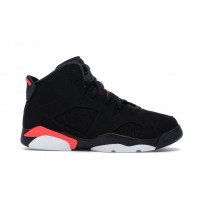 Детские кроссовки Jordan 6 Retro Black Infrared (2019) (PS)