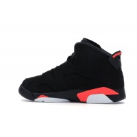 Детские Jordan 6 Retro Black Infrared (2019) (PS)