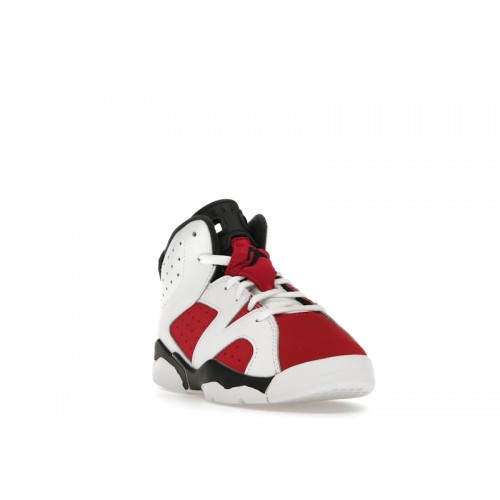 Air Jordan 6 Retro PS Carmine 2021 - детская сетка размеров