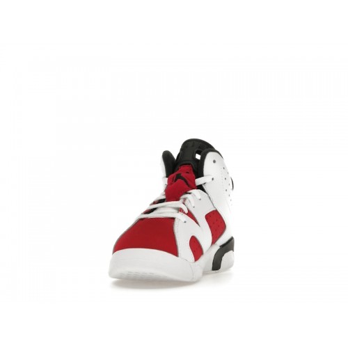 Air Jordan 6 Retro PS Carmine 2021 - детская сетка размеров