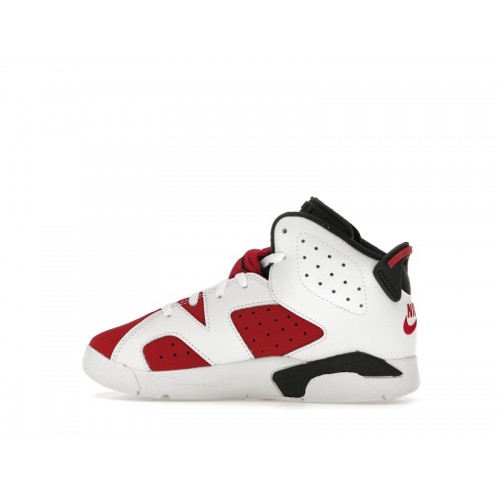 Air Jordan 6 Retro PS Carmine 2021 - детская сетка размеров
