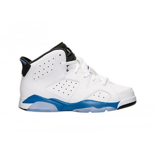 Air Jordan 6 Retro BT Sport Blue - детская сетка размеров