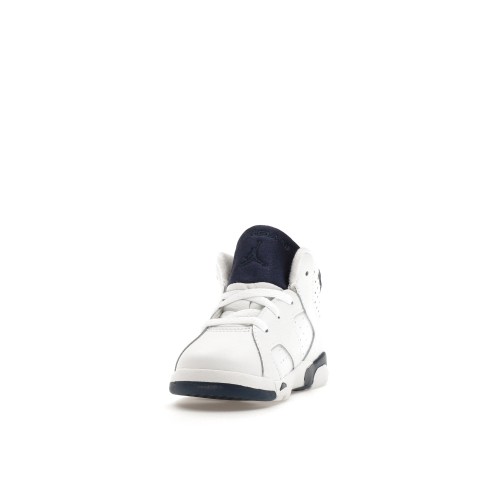 Кроссы Jordan 6 Retro Midnight Navy (2022) (TD) - детская сетка размеров