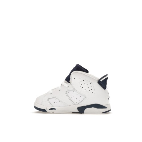Кроссы Jordan 6 Retro Midnight Navy (2022) (TD) - детская сетка размеров