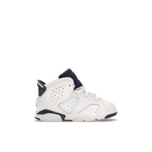Кроссы Jordan 6 Retro Midnight Navy (2022) (TD) - детская сетка размеров