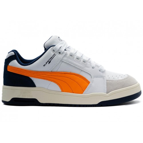 Кроссы Puma Slipstream Low Retro White Vibrant Orange - мужская сетка размеров