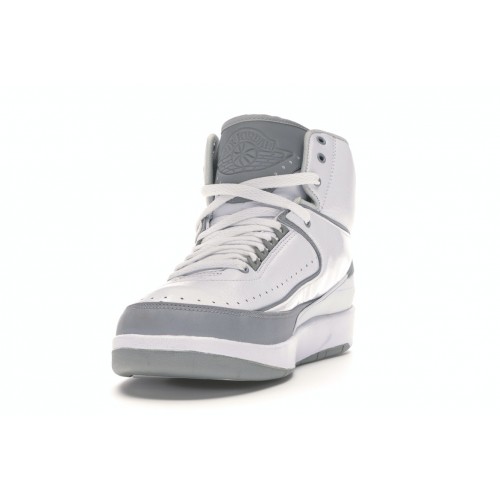 Кроссы Jordan 2 Retro Silver Anniversary - мужская сетка размеров