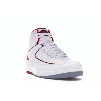 Кроссовки Jordan 2 Retro White Red (2014)