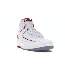 Кроссовки Jordan 2 Retro White Red (2014)