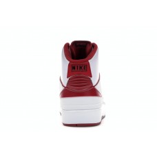 Кроссовки Jordan 2 Retro White Red (2014)
