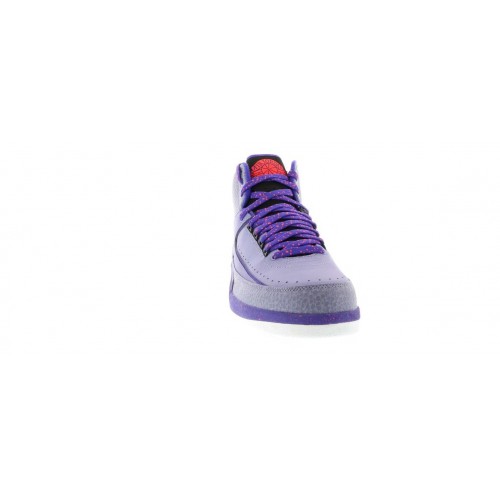 Кроссы Jordan 2 Retro Iron Purple - мужская сетка размеров
