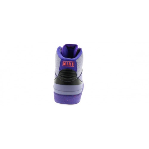 Кроссы Jordan 2 Retro Iron Purple - мужская сетка размеров