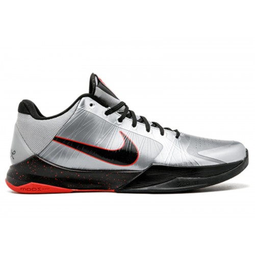Кроссы Nike Zoom Kobe 5 Wolf Grey - мужская сетка размеров