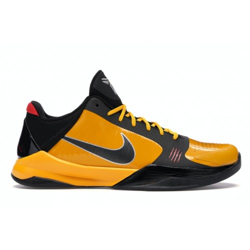 Кроссы Nike Kobe 5 Bruce Lee - мужская сетка размеров