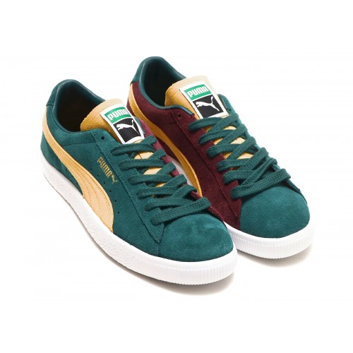 Кеды Puma Suede VTG Teams Varsity Green - мужская сетка размеров