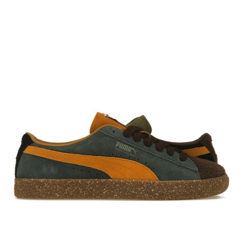 Кроссы Puma Suede Vintage Perks and Mini Brown - мужская сетка размеров