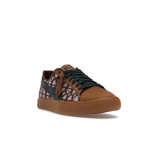 Кроссы Puma Clyde Tassle Dapper Dan Frair Brown - мужская сетка размеров