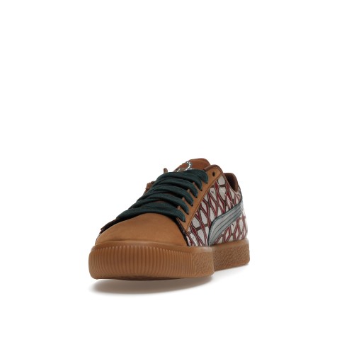 Кроссы Puma Clyde Tassle Dapper Dan Frair Brown - мужская сетка размеров