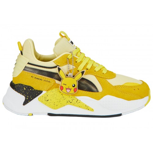 Кроссы Puma RS-X Pokémon Pikachu (GS) - подростковая сетка размеров