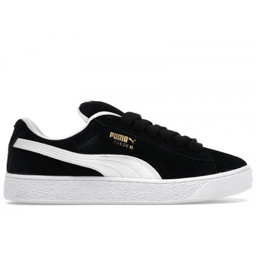 Puma Suede XL Black White - мужская сетка размеров