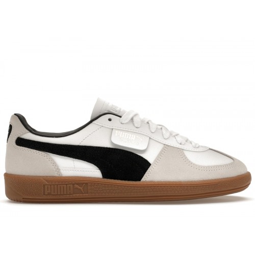 Puma Palermo Leather White Vapor Grey Gum - мужская сетка размеров