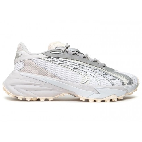 Кроссы Puma Spirex Speed White Feather Gray - мужская сетка размеров