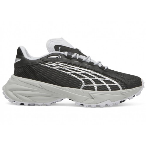 Кроссы Puma Spirex Speed Black Silver Mist - мужская сетка размеров